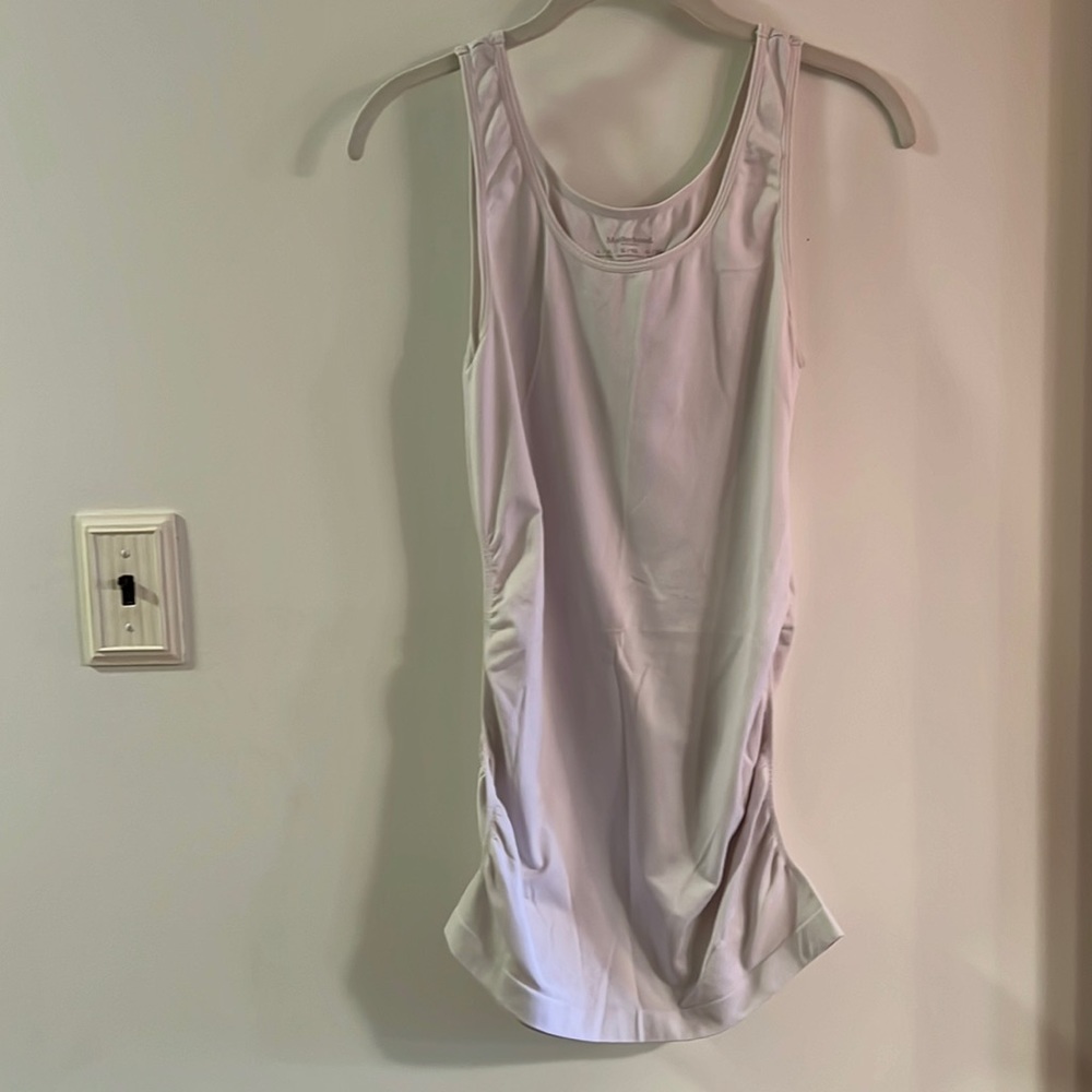 Motherhood Maternity white tank top size L